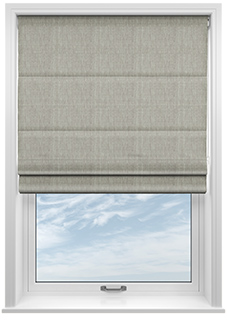 Atina (Blackout), Gainsboro - Roman Blind